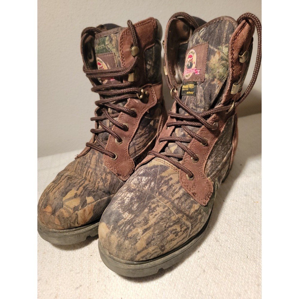Brahma Boots Men's 8 Thinsulate Ultra Insulation 400 Gram Camo Hunting Lace